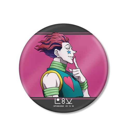 『HUNTER×HUNTER』描き下ろし ヒソカ 歩みver. BIG缶バッジ【202508再販】